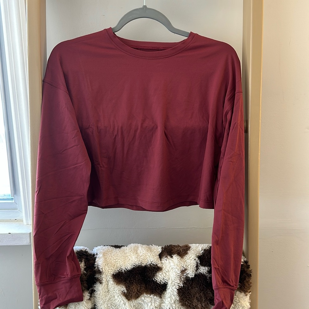 Lululemon Swiftly Tech Cropped Longsleeve
